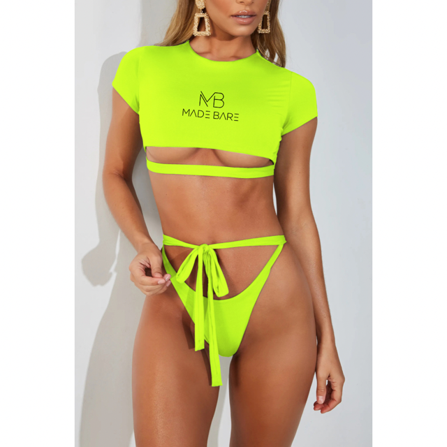 Burqini Beach- Neon Green